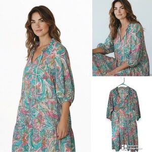Anna Kay Belize cotton midi dress